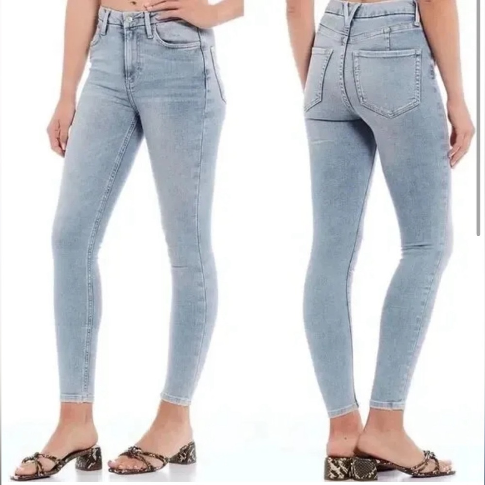 Free People Montana Skinny Jean in Size 28 color Sunday Blue